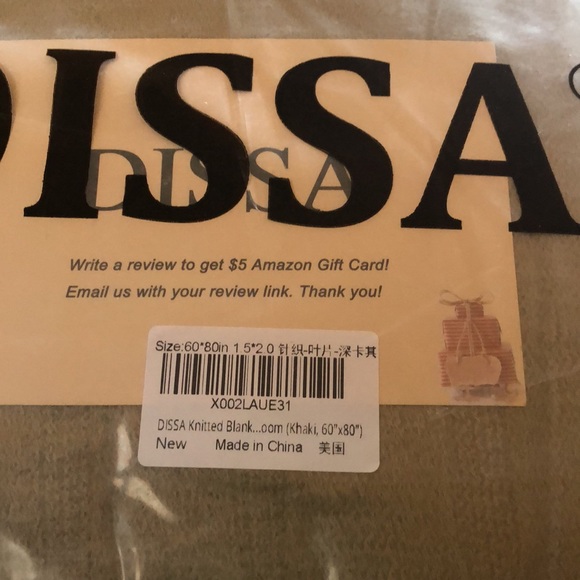 Dissa Textured Knitted Throw Blanket Solid Color Super Soft Decorative 60”x80” - Picture 8 of 8